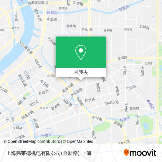 上海弗莱德机电有限公司(金新路)地图