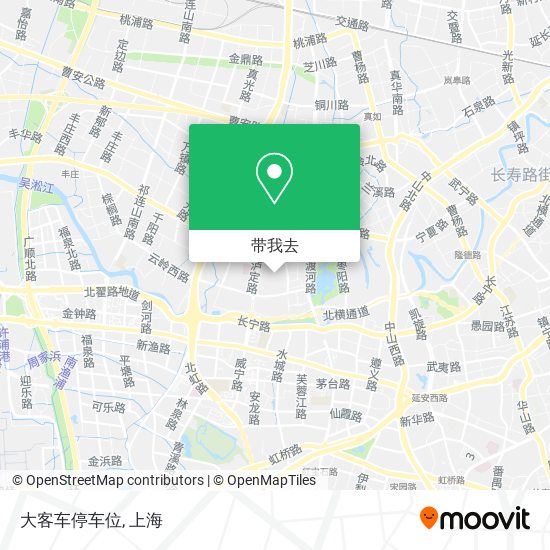 大客车停车位地图