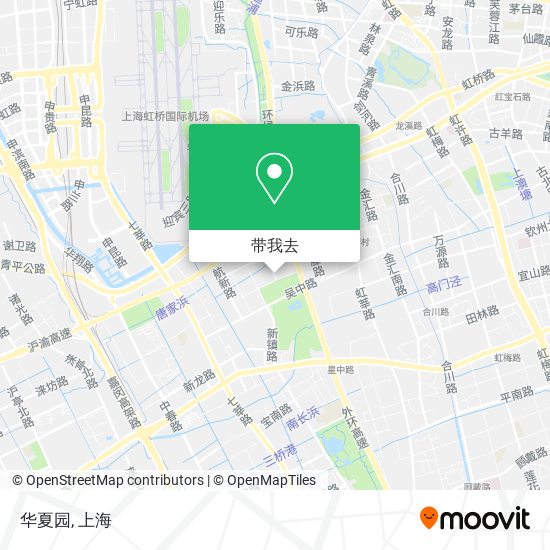 华夏园地图