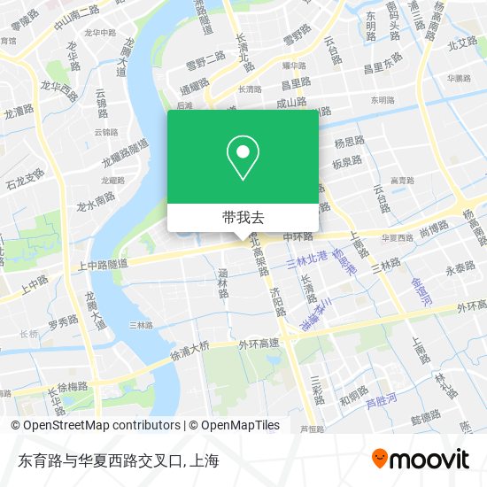 东育路与华夏西路交叉口地图