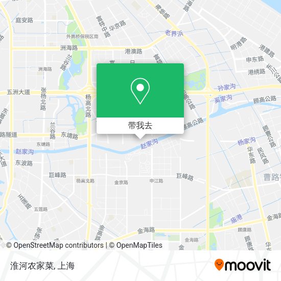 淮河农家菜地图