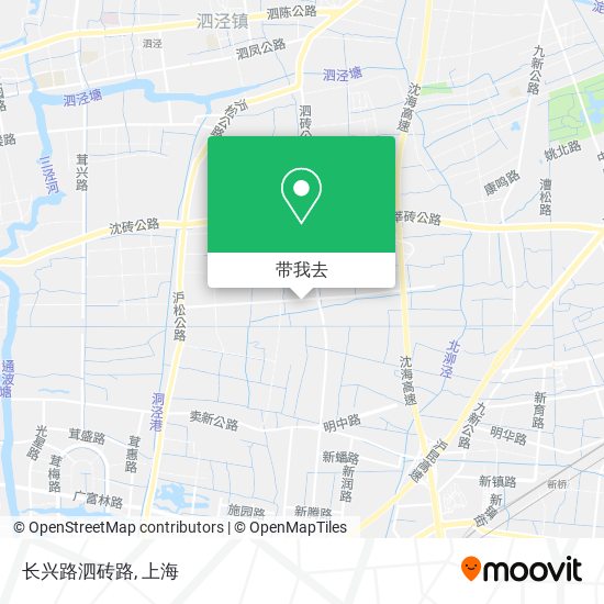 长兴路泗砖路地图