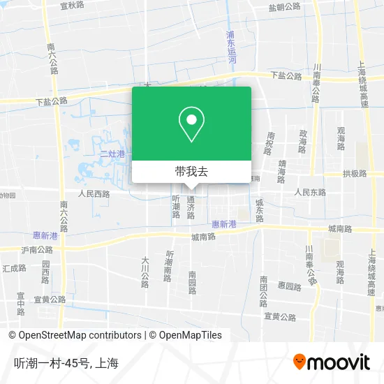 听潮一村-45号地图
