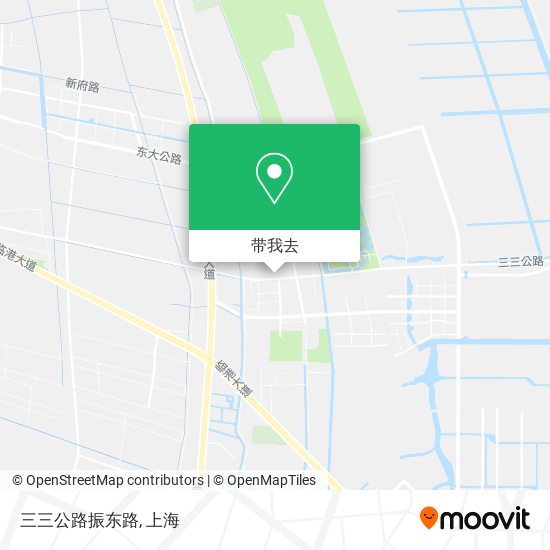 三三公路振东路地图