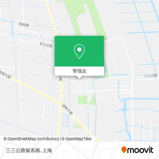 三三公路振东路地图