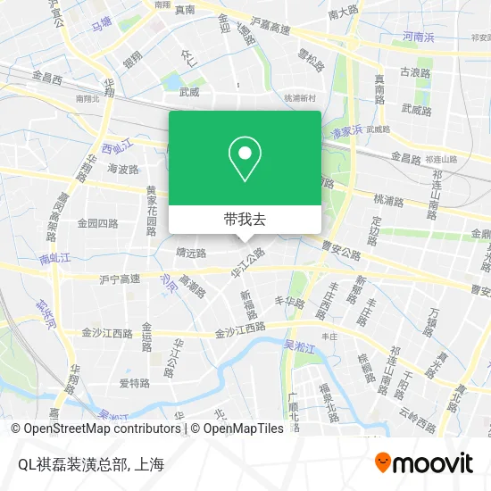 QL祺磊装潢总部地图