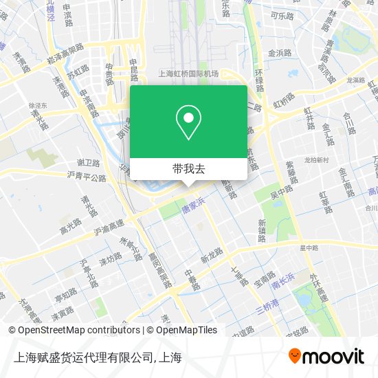 上海赋盛货运代理有限公司地图