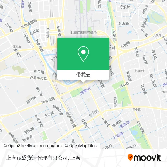 上海赋盛货运代理有限公司地图
