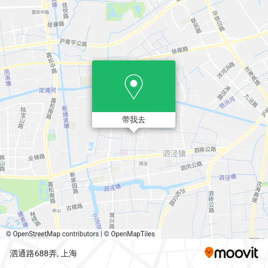 泗通路688弄地图