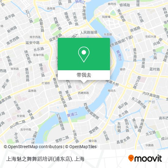 上海魅之舞舞蹈培训(浦东店)地图