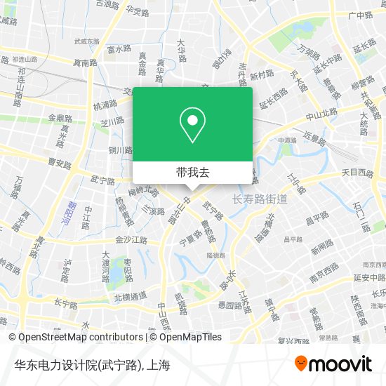 华东电力设计院(武宁路)地图
