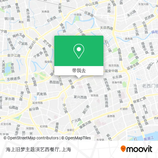 海上旧梦主题演艺西餐厅地图