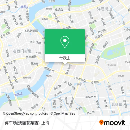 停车场(澳丽花苑西)地图