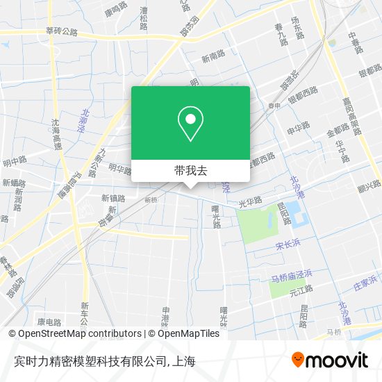 宾时力精密模塑科技有限公司地图