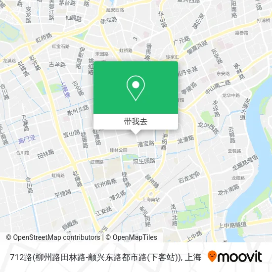712路(柳州路田林路-颛兴东路都市路(下客站))地图