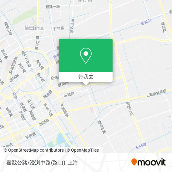 嘉戬公路/澄浏中路(路口)地图