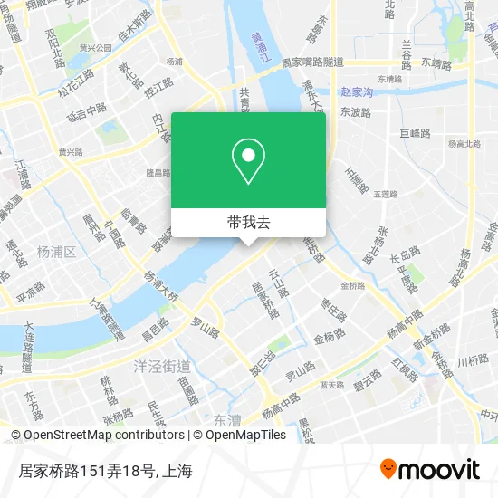 居家桥路151弄18号地图