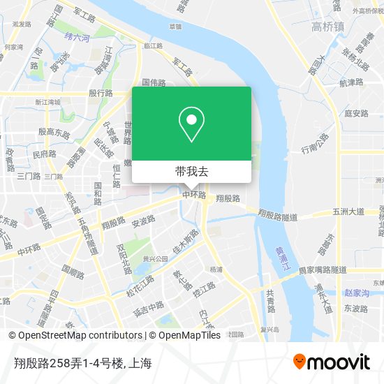 翔殷路258弄1-4号楼地图