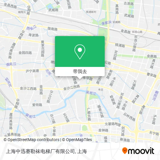 上海中迅赛勒袜电梯厂有限公司地图