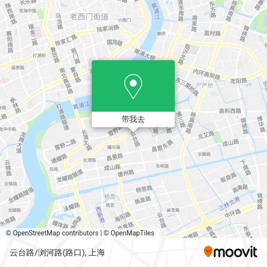 云台路/浏河路(路口)地图