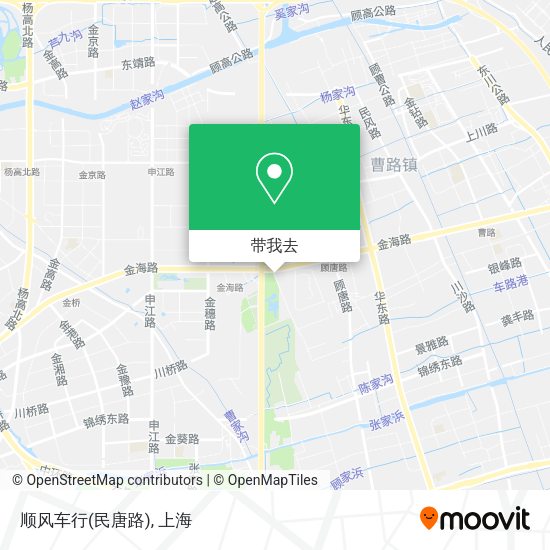 顺风车行(民唐路)地图
