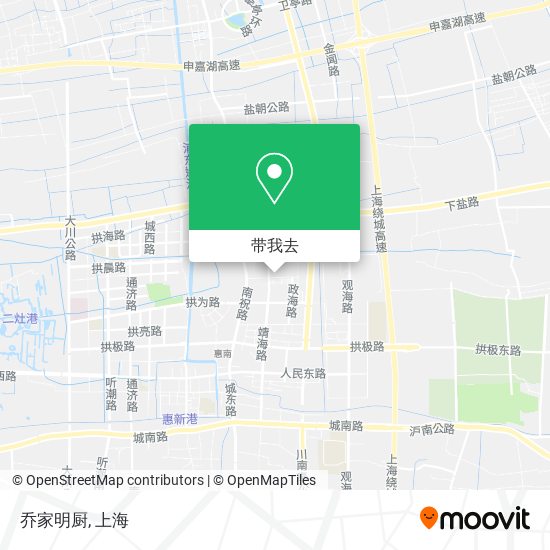 乔家明厨地图
