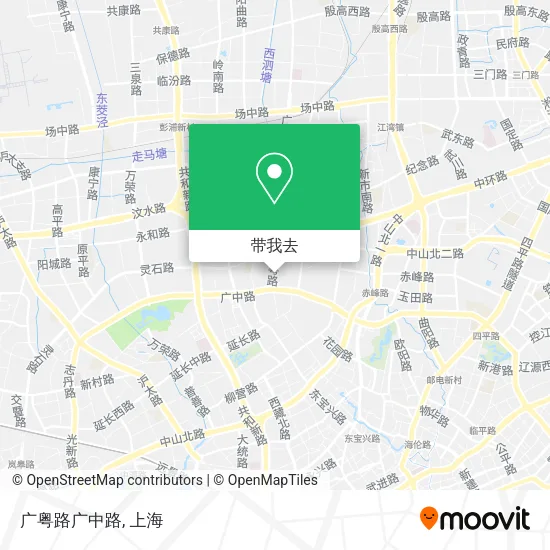 广粤路广中路地图