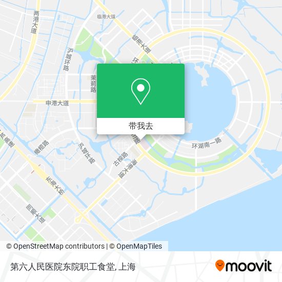 第六人民医院东院职工食堂地图