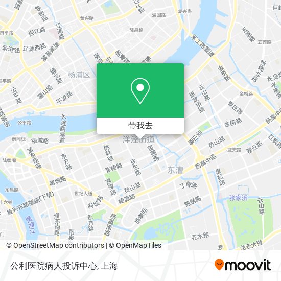 公利医院病人投诉中心地图