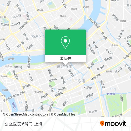 公立医院-6号门地图