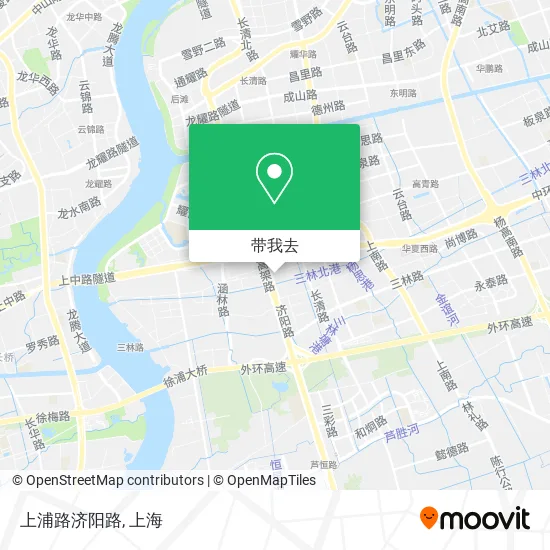 上浦路济阳路地图