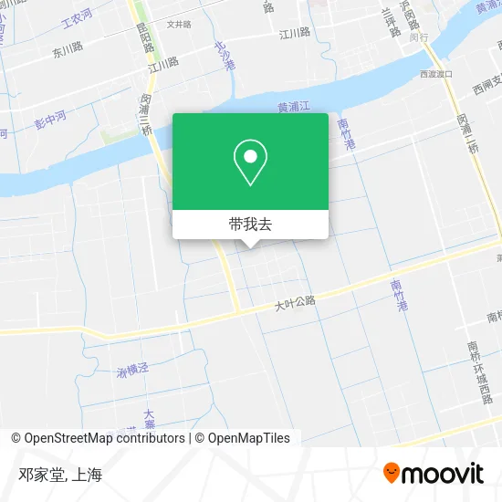 邓家堂地图