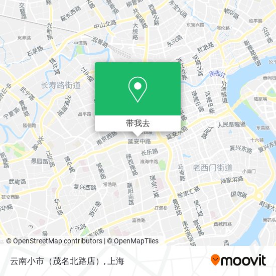 云南小市（茂名北路店）地图