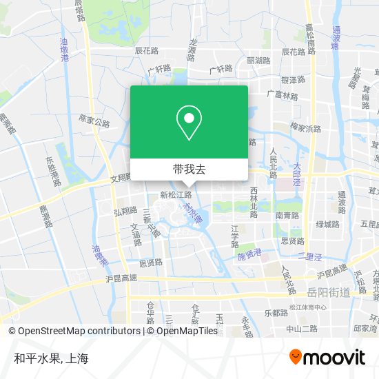 和平水果地图