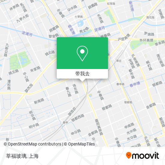 莘福玻璃地图
