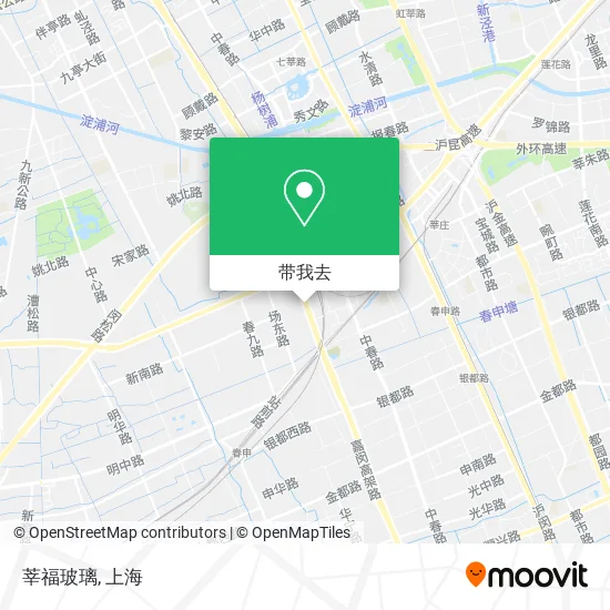莘福玻璃地图