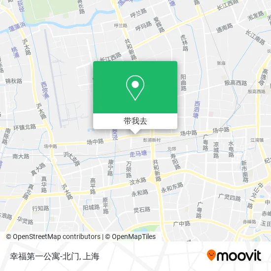 幸福第一公寓-北门地图