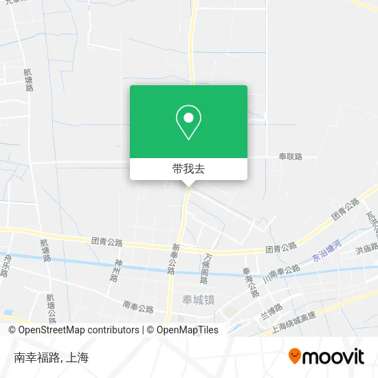 南幸福路地图