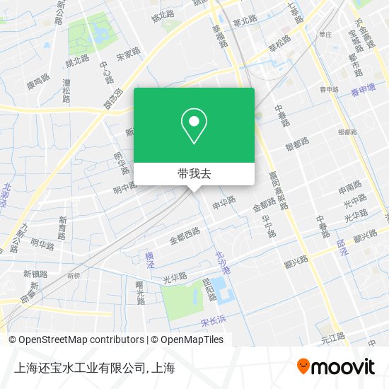 上海还宝水工业有限公司地图