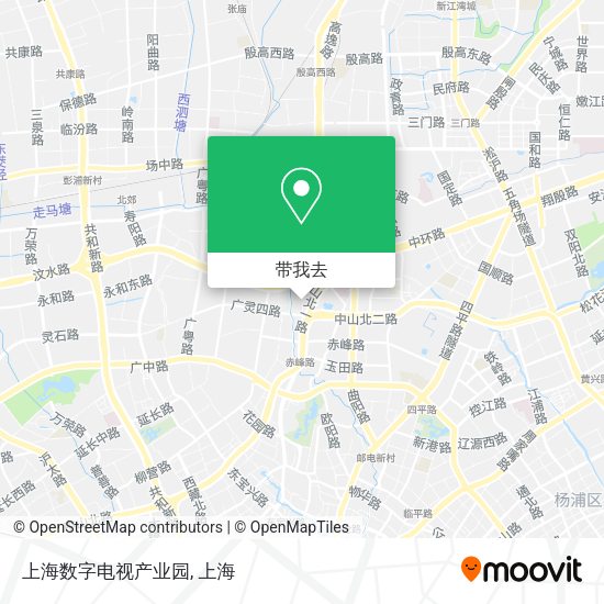 上海数字电视产业园地图