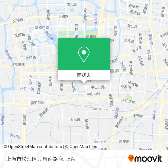 上海市松江区其昌南路店地图