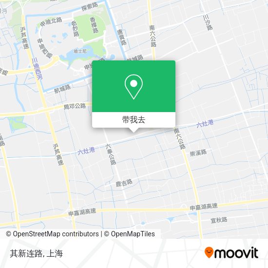 其新连路地图