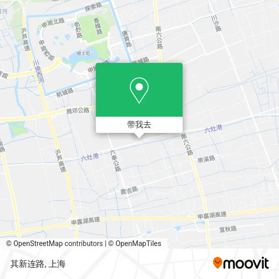 其新连路地图