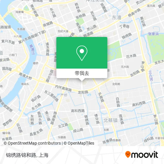 锦绣路锦和路地图