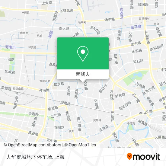 大华虎城地下停车场地图