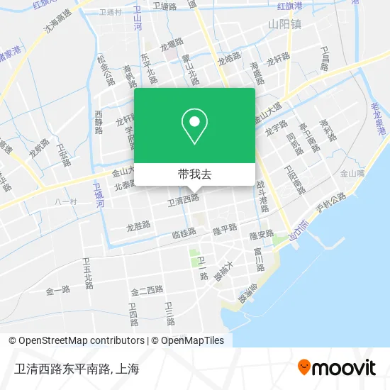 卫清西路东平南路地图