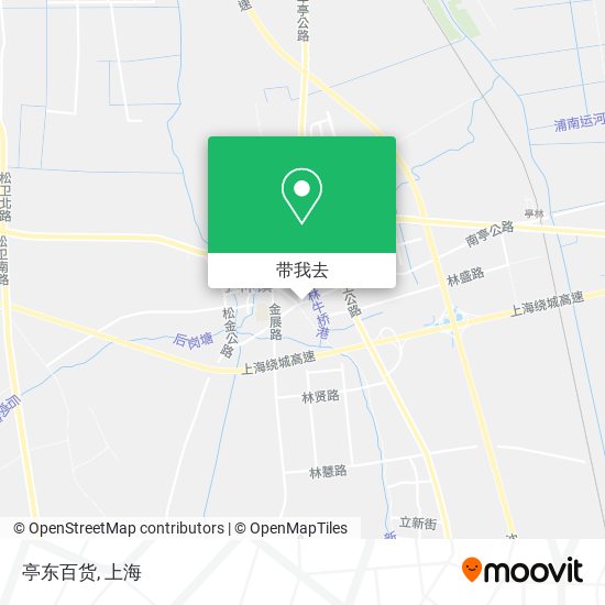 亭东百货地图