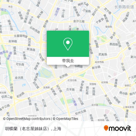 胡蝶蘭（名古屋姊妹店）地图