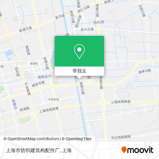 上海市纺织建筑构配件厂地图