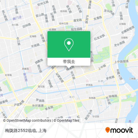 梅陇路2552临临地图